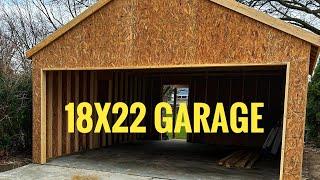 Solo Build! And Answering YOUR Questions! Garage Framing | MY DIY