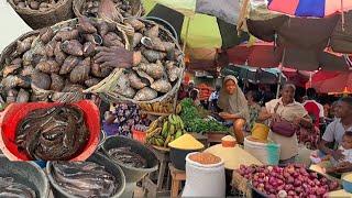 Early Morning Hustle at Ajah Market: Festive shopping scene | Lagos, Nigeria