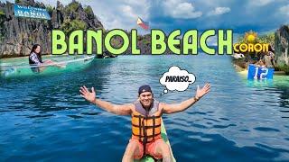 Banol Beach: A Slice of Paradise in Coron, Philippines Awaits! 4K 