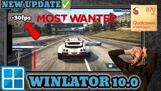 NEED FOR SPEED MOST WANTED 2012 WINLATOR 10 ANDROID"GAMEPLAY":¡POCO F4 6/128!