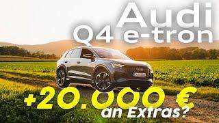 Audi Q4 e-tron im Detail: Was bringen 20.000 € an Extras wirklich? | PlanetVAG