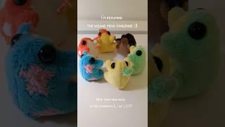 Cult back together ️ #handmade #art #diy #craft #frog #plushie #challenge