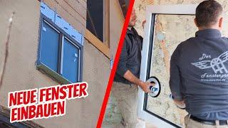 Neue Fenster einbauen: Fenster ausmessen und Fenster montieren | Schritt-für-Schritt Tutorial 2024