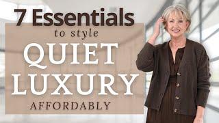 Discover the SECRETS to Styling Quiet Luxury on a Budget