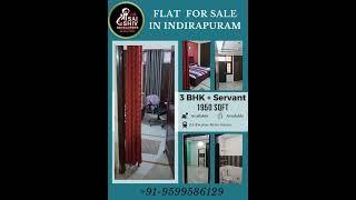 3BHK+Servant in Affordable Society in Indirapuram