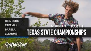 2023 Innova Open at Texas State - MPO - Round 3, Part 1 -  Heimburg, Freeman, Barela, Clemons