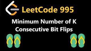 Minimum Number of K Consecutive Bit Flips - Leetcode 995 - Python