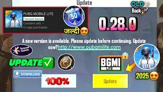 Pubg Lite New 0.28.0 Tencent Back Update 2025 | Pubg Mobile Lite 0.28.0 Comeback Update 2025 