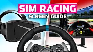 The Ultimate Sim Racing Monitor Buyers Guide