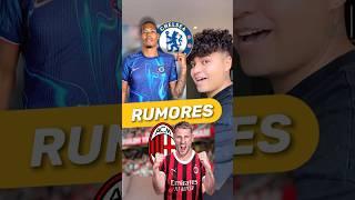 ÚLTIMA HORA EN EL MERCADO DE FICHAJES   CONFIRMADOS ️RUMORES  #futbol #joshjuanico #shortvideo