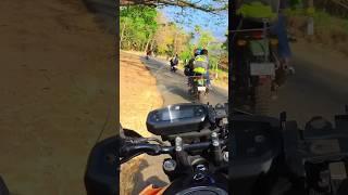 Riders Club Snake Formation : Carves Through Curves As One #grouprides #shorts