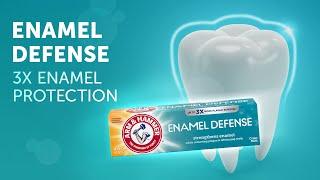 Triple Enamel Protection with Enamel Defense | ARM & HAMMER™ Toothpaste