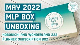 ALL the Sizes!! May 2022 MLP Box Unboxing || Mandy Lynn Plans || Planner Sticker Subscription