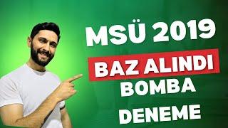 2019 MSÜ Sınavı Analiz Edilerek Oluşturulan Tarih Denememiz / MSÜ 2025 / Ali Gürbüz