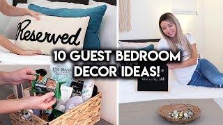 GUEST ROOM MAKEOVER | BEDROOM DECOR IDEAS