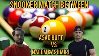 SNOOKER MATCH BETWEEN ASAD BUTT VS NAEEM KASHMIRI | EXPLORER ON the move | Pakistani in South Africa