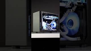 TINY WaterCooled PC  RTX 4090 + Ryzen 9 7950X3D 