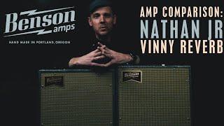 Demos in the Dark // Benson Amps Nathan Jr and Vinny Reverb // Amplifier Shootout