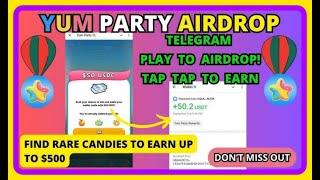 Yum Party Telegram Mining App | |  Yum Party Now Airdrop | | Listing Soon @Btctamil