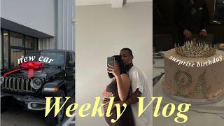 WEEKLY VLOG: Getting My MOM CAR!? Surprise Birthday Dinner, Home Goods, etc