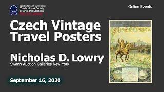 Czech Vintage Travel Posters, a presentation by Nicholas D. Lowry