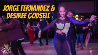 Jorge Luis Fernandez & Desiree Godsell Salsa Dancing