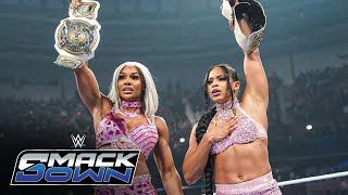 Bianca Belair & Jade Cargill fight Lash Legend & Jakara Jackson: SmackDown highlights, Oct. 11, 2024