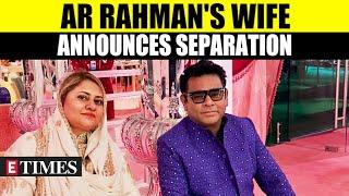 AR Rahman and Wife Saira Banu Part Ways: Fans Left Stunned | Watch Video