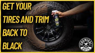 NEW GALACTIC BLACK WET LOOK TIRE SHINE! DEEP, WET, SHINE. - Chemical Guys