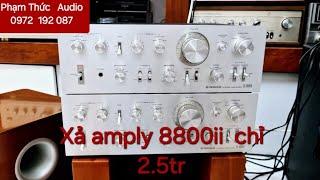 Đã bán -Amply pioneer 8800ii giá  chỉ  2.5tr . vẫn bảo hành 3 tháng như amply bãi . Giá mùa nóng