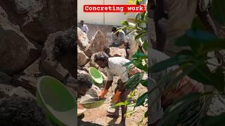 20 MM concreting work column footing, short video