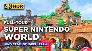 What to SEE Inside SUPER NINTENDO WORLD? | The BEST Attraction in Universal Studios Japan【4K HDR】