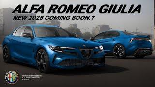 ALL NEW 2025 ALFA ROMEO GIULIA HYBRID REVEALED? REDESIGN | Digimods DESIGN |