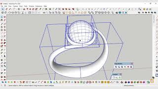 Jewelry Design by SketchUp : Simple Ring