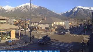 Main Street Livecam, Canmore, Alberta