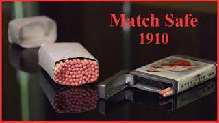 McLachlan's Cafe Match Safe: 1910 Stamford, Connecticut.  An ITM Clock video.