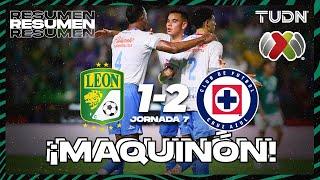 HIGHLIGHTS | León 1-2 Cruz Azul | Liga Mx -AP2024 - J7 | TUDN