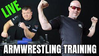Armwrestling Practice in Howard City Michigan