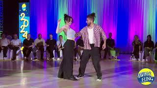 Swing Fling 2024 All Star Jack & Jill Omaid Karimi & Rachel Shook