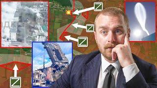 Critical City Collapsing Fast (Russian Breakthrough) - ATACMS Destroy Airfields AD | Ukraine Update