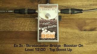 BSM - Studio 75 Booster (Ritchie Blackmores AIWA Pre Amp)- Sound Demo