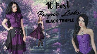 10 Best Women's Purple Fashion Looks Black Temple