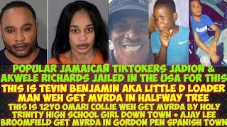 Popular Jamaican TikTokers Jadion & Akwele Richards Jailed In The US For this/Little Get MvRDA HWT