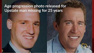 Age progression photo released for Upstate man missing for 25 years