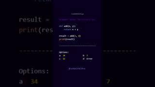Python Coding Challenge: Addition Function | CodeWithRJPro