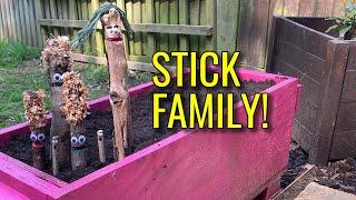 Woodworking for Kids - Stick Family