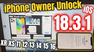 iPhone Locked To Owner How To Unlock Apple ID Bypass iOS 18.3.1