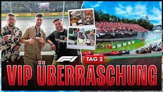 Was für ein TAG  VIP TICKETS ÜBERRASCHUNG auf der FORMEL 1 GP in MONZA  XXL Vlog mit Broski