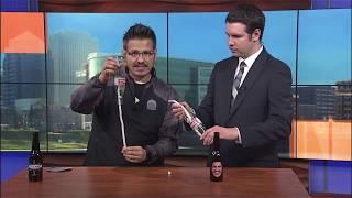 Anti-Gravity Bottle Science Magic Trick Fox45 | Mister C TV