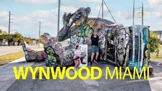 Visiting Walt Grace Vintage Cars & Guitars in Wynwood Miami